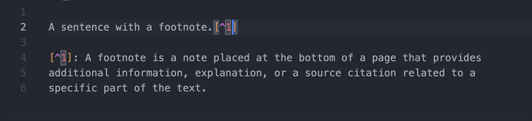 renaming a footnote